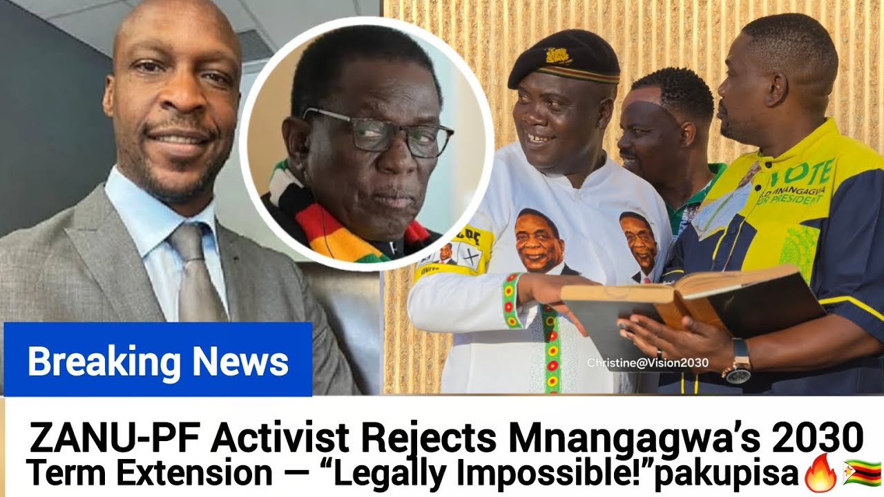 BREAKING🔥ZANU-PF Activist Rejects Mnangagwa&rsquo;s 2030 Term Extension &mdash; &ldquo;Legally Impossible!&rdquo;🇿🇼