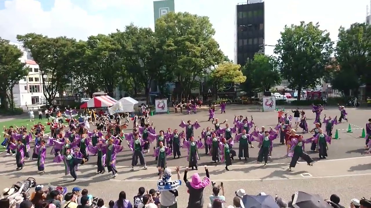 総踊り「YEAH HOPE!」北海道大学”縁”メイン　どまつり2023ナディアパーク矢場公園2日目