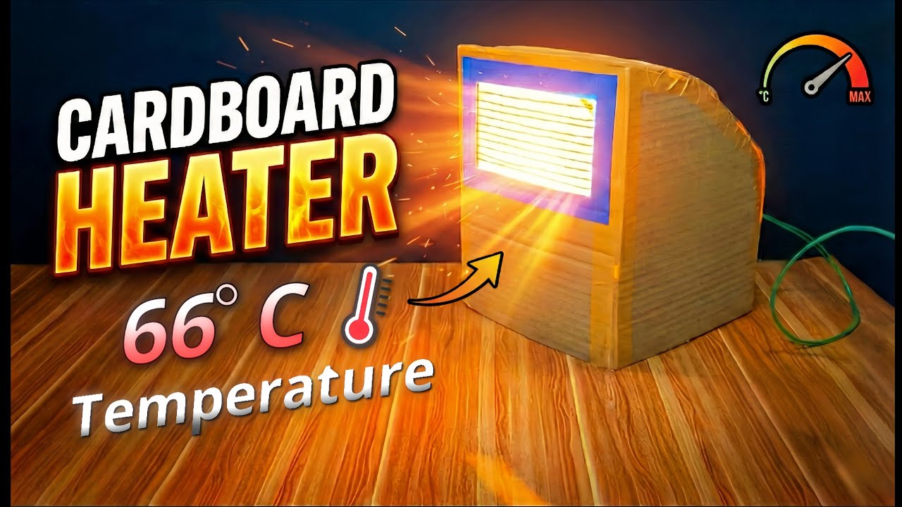 I Made a Room Heater Using 60W Bulb| Does It Really Work or Dangerous?🤔