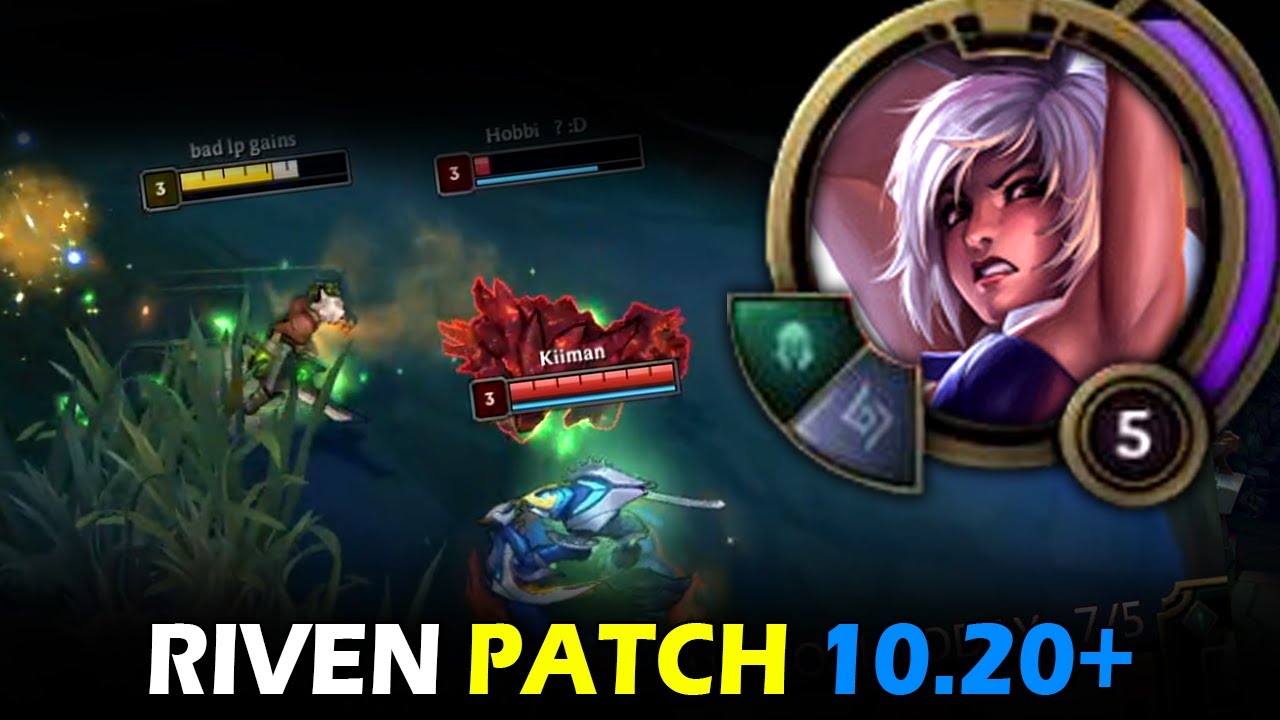 BEST RIVEN COUNTER STRAT VS HARD CAMP PATCH 10.20+ - SEASON 10 RIVEN GAMEPLAY GUIDE