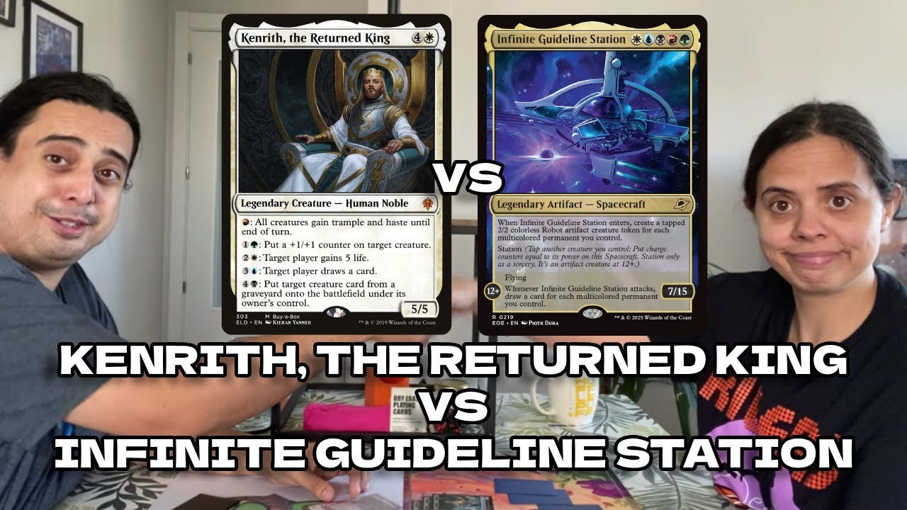 Chefs vs Space | Kenrith, the Returned King VS Infinite Guideline Station | MTG Commander