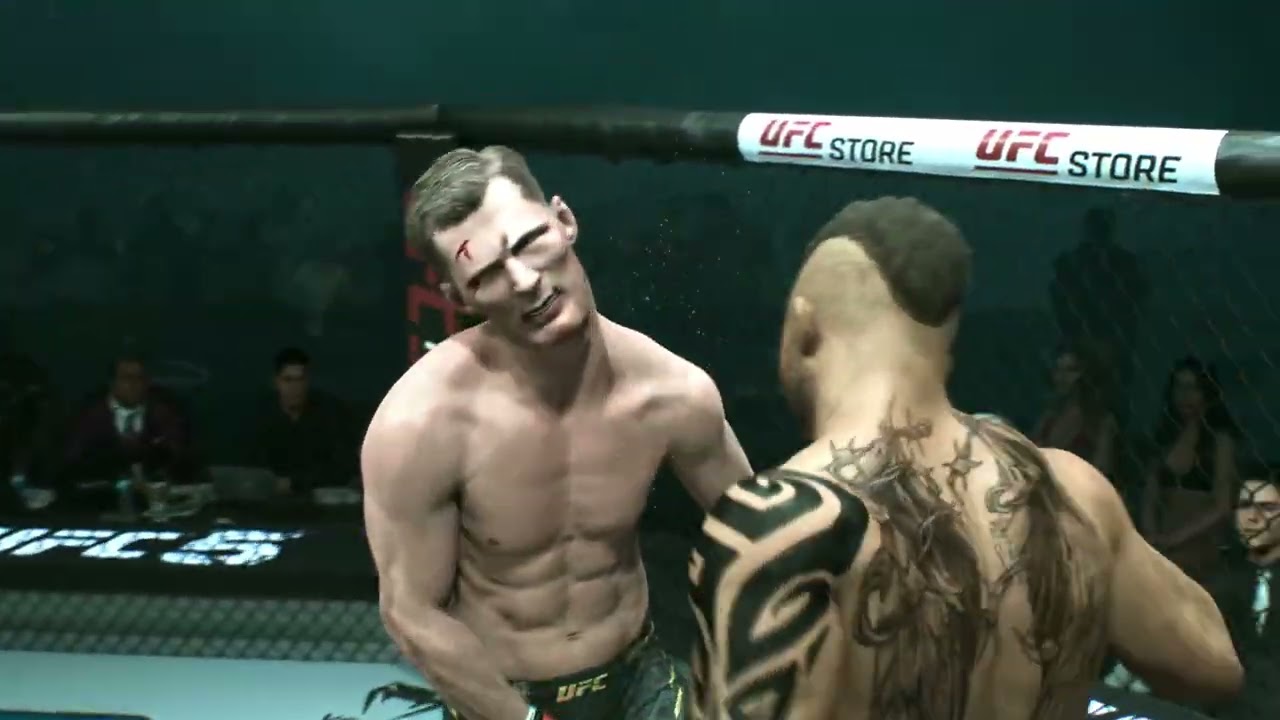 UFC 5 walka o drugi pas w wadze ciężkiej w trybie kariery, heavyweight title fight in career mode