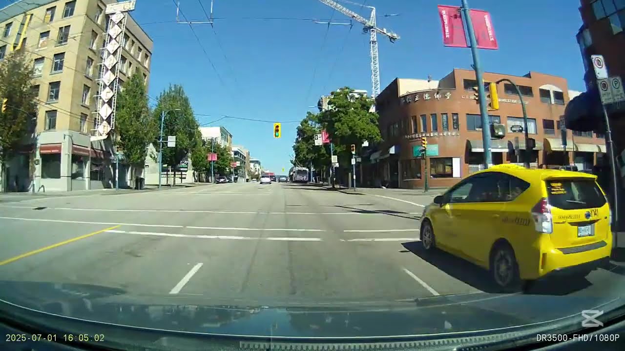 Vancouver Downtown Eastside, Driving down East Hastings