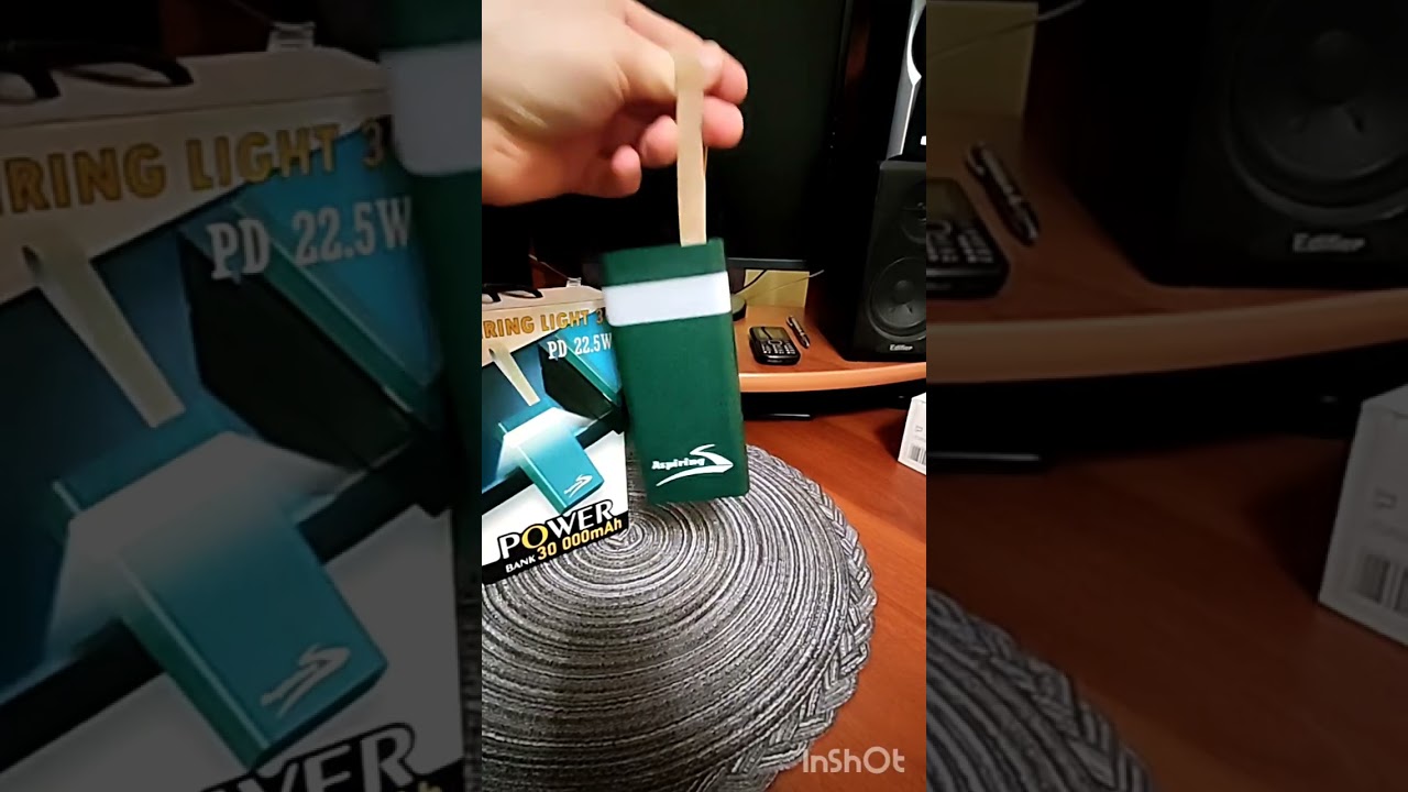 ⚡ Огляд - Повербанк з Ліхтариком УМБ Aspiring Light 30 PD 22.5W 30000mAh