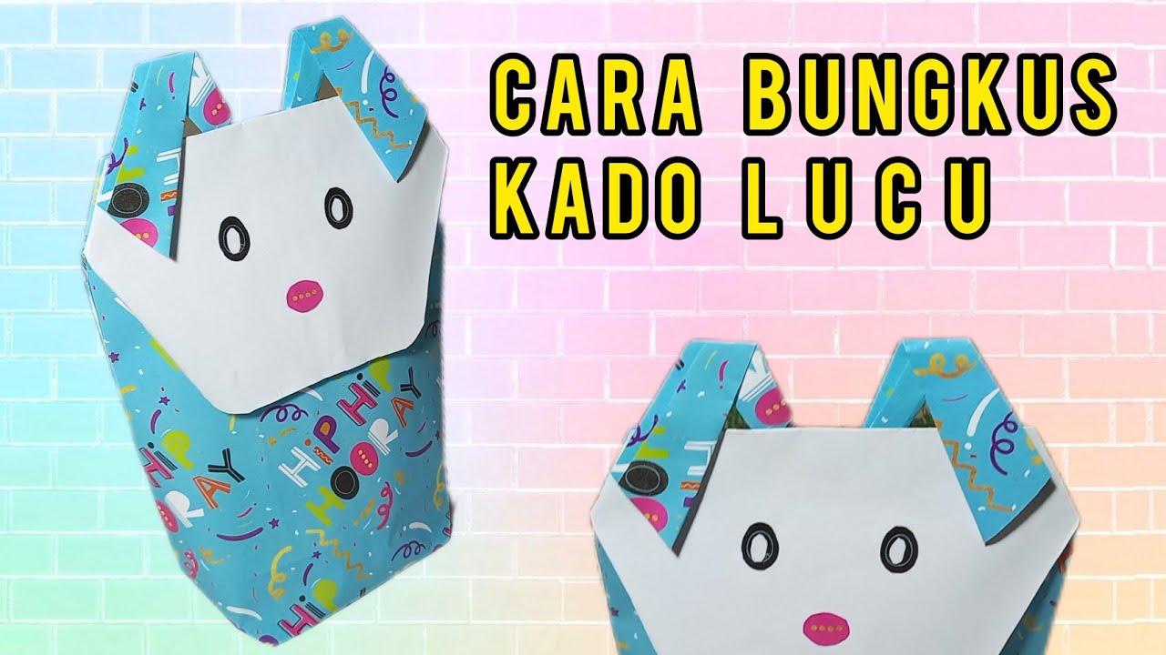 Cara Membungkus Kado Lucu dan Simple