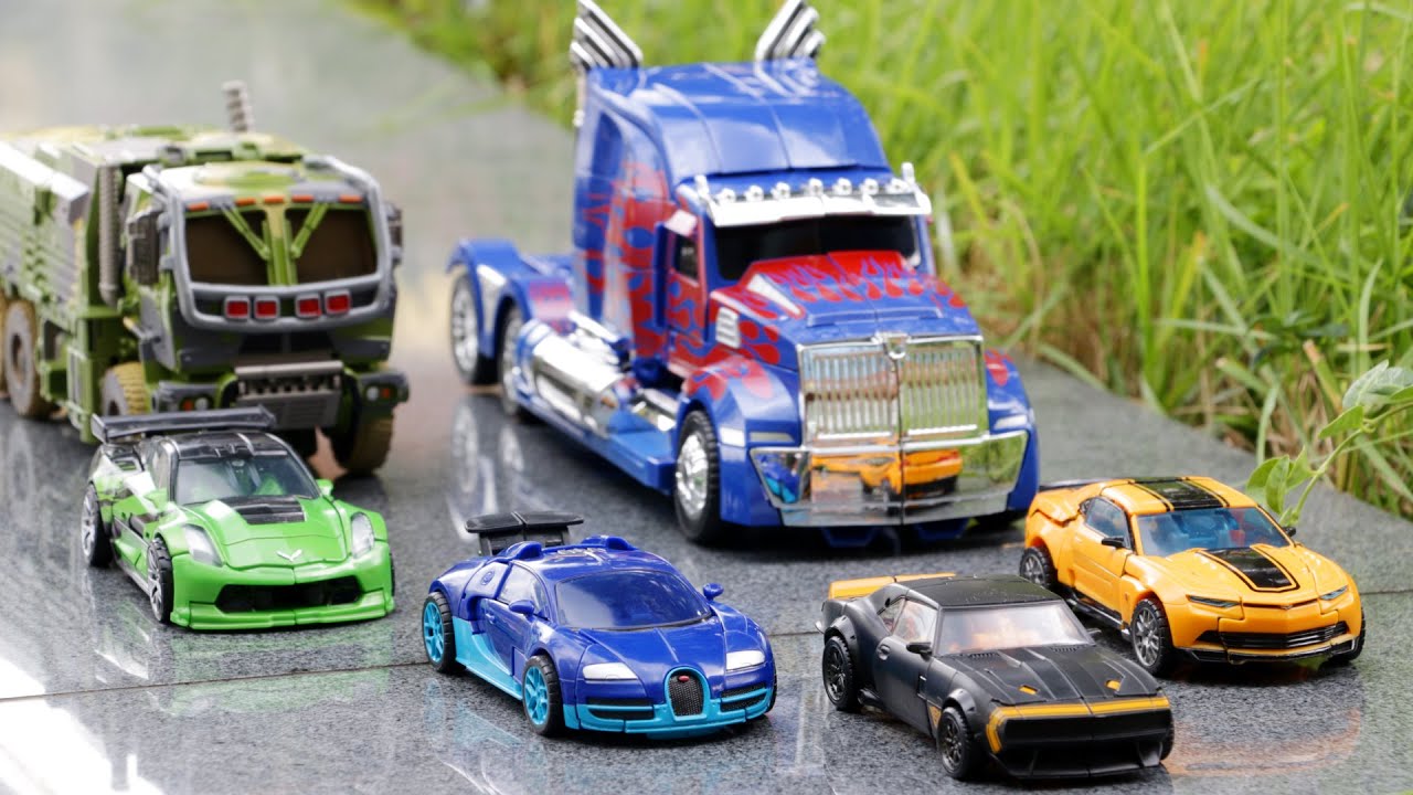 Transformers AOE Autobots Bumblebee OptimusPrime Hound автомобильигригрушки робот преобразование