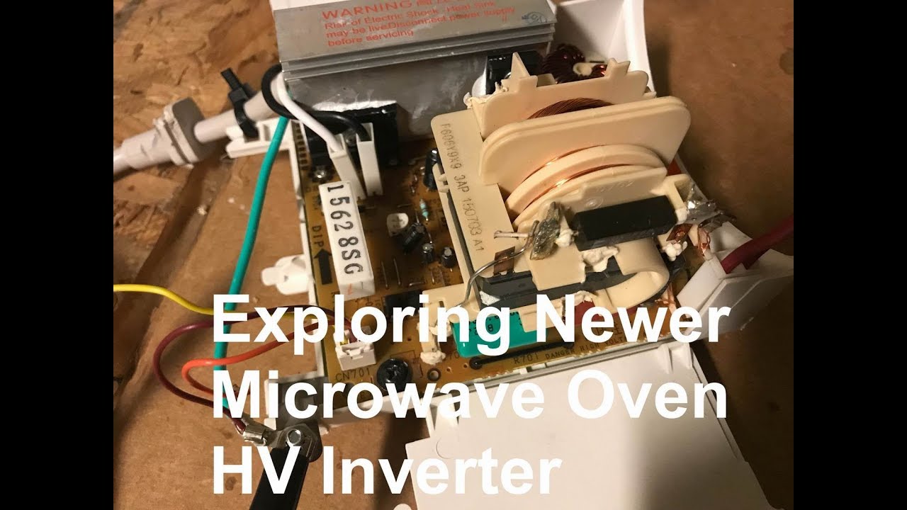HV from Newer Microwave Oven Inverter