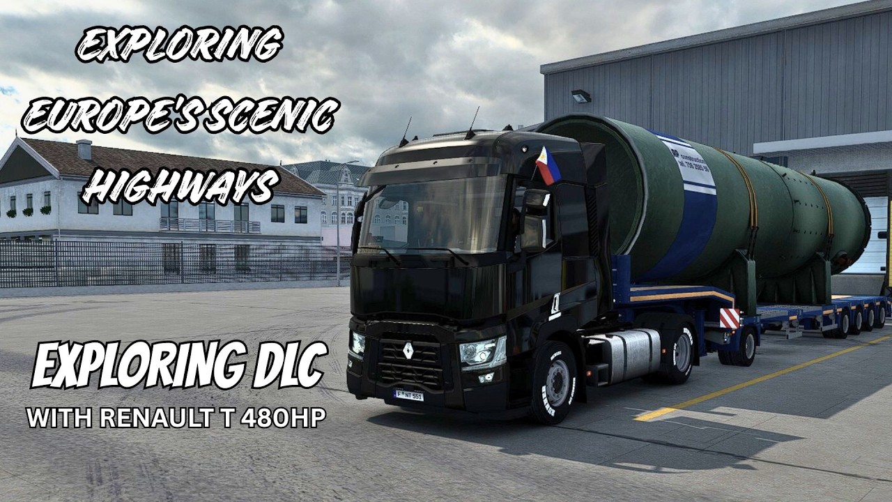 ETS2 v1.58 | POV #50 | Renault T 480 | Exploring Europe’s Scenic Highways | Tagalog Stream