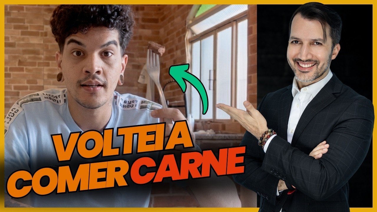 React Vegetariano volta a comer carne depois de 10 anos - Dr Jon Marins