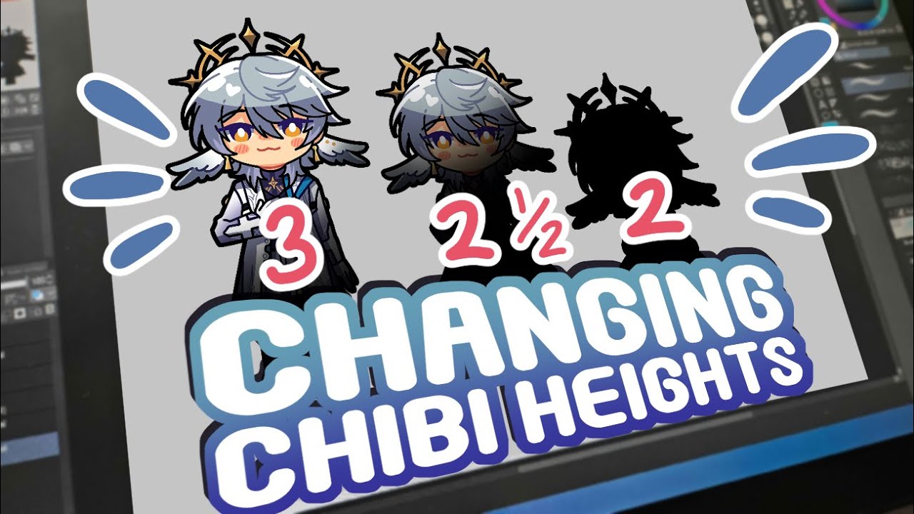 Just How Many Heads Tall..? Drawing Chibis! ⭐