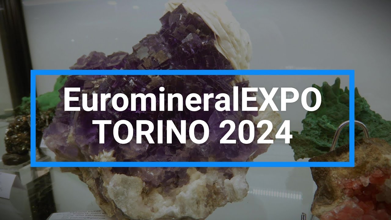 EuromineralEXPO TORINO - 2024 | A wave of new minerals!