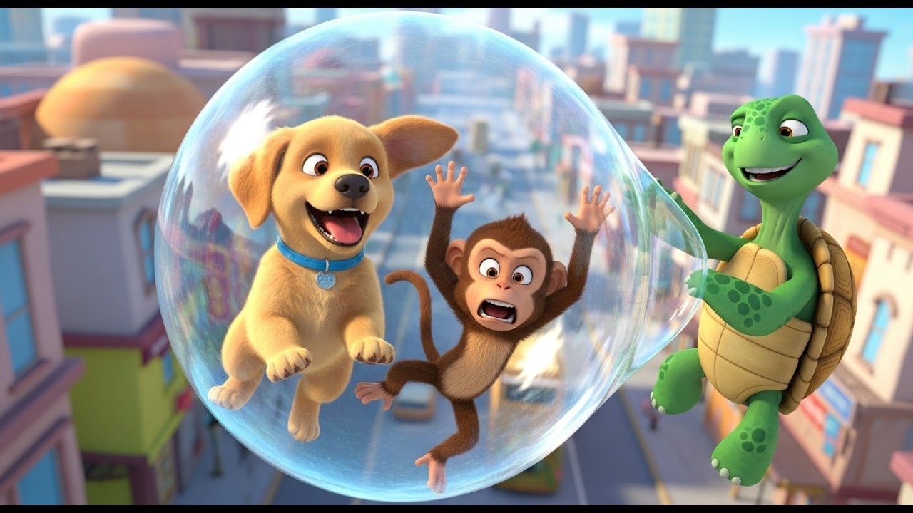 Puppy and Monkey vs The Great Escape  episode 1 full movie