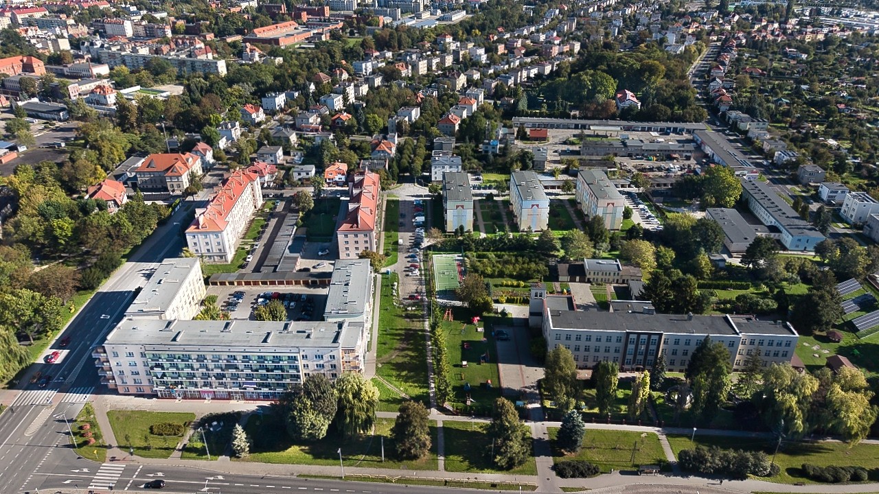 Osiedle Tysiąclecia w Grudziądzu z Lotu Ptaka - Wrzesień 2025