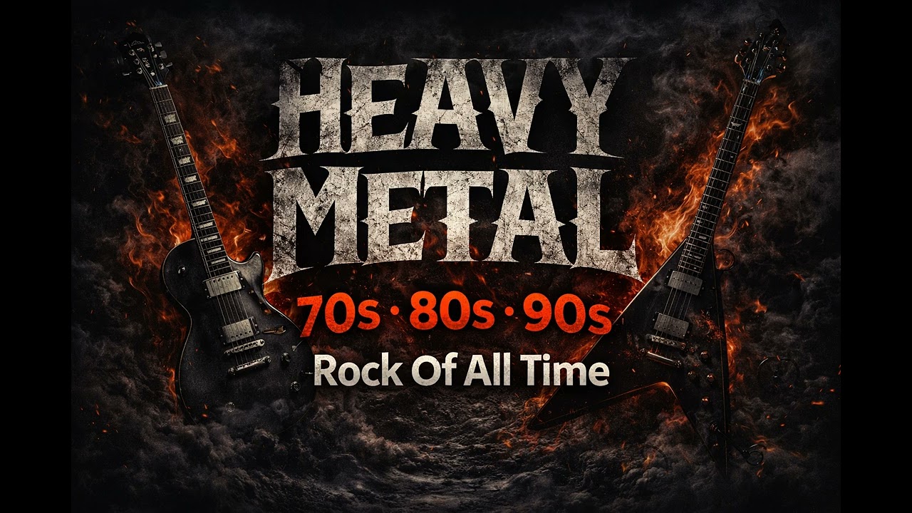 ☠️🔥 HEAVY METAL 70s • 80s • 90s | Dark Metal Rock Mix (All-Time Hits)