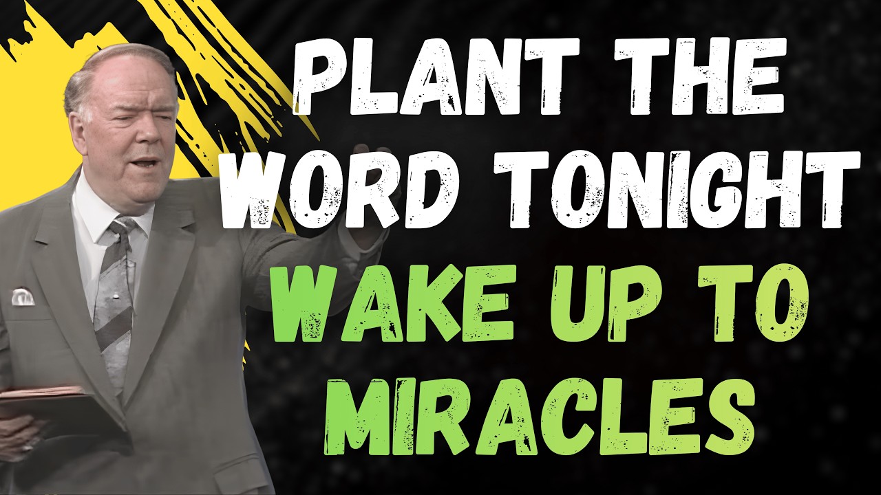 REV. KENNETH E. HAGIN: Speak THIS Before Bed & Wake Up To Peace, Healing & Answers!