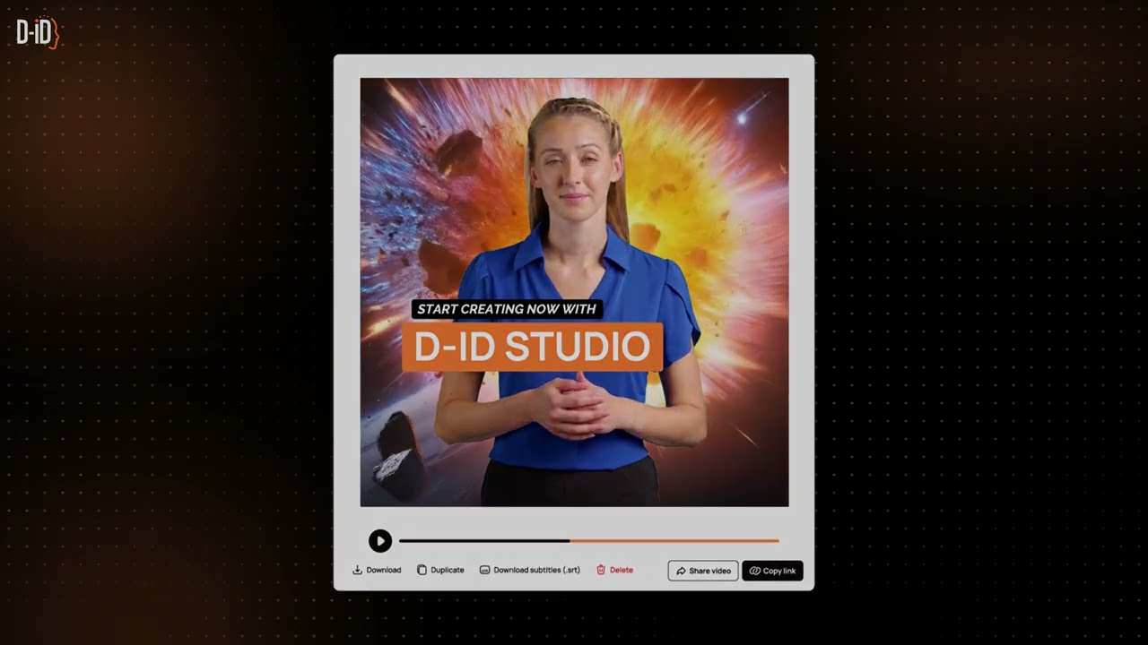 D-ID Studio V3: Your All-in-One Avatar Video Creation platform