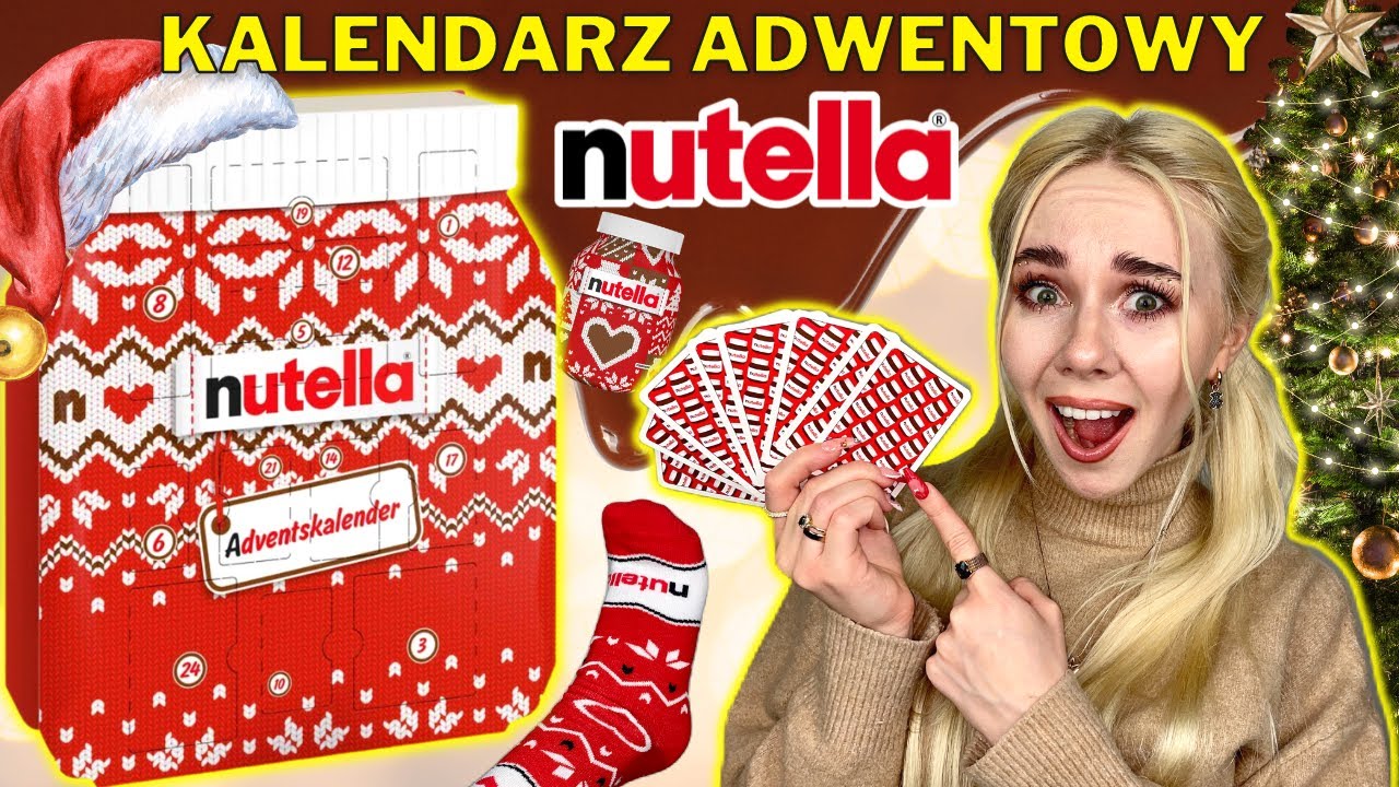 🍫 KALENDARZ ADWENTOWY NUTELLA | FERRERO | NUTELLA | Pattje