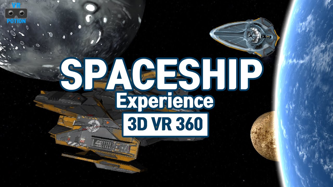 Spaceship Experience 3D VR 360