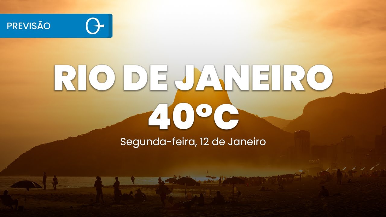 Calor de até 40°C e temporais marcam o início da semana no Brasil | Previsão 12/01/2026