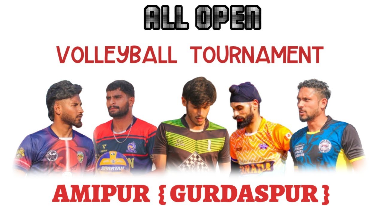 ALL OPEN VOLLEYBALL TOURNAMENT ||📍AMIPUR , GURDASPUR || @pb46sports