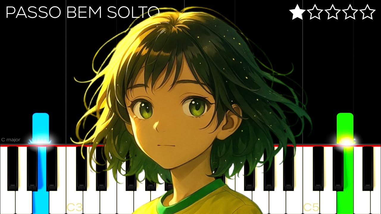 PASSO BEM SOLTO | EASY Piano Tutorial