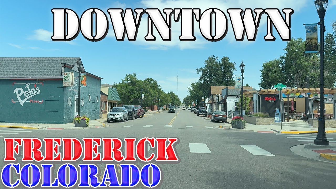 Frederick - Colorado - 4K Downtown Drive