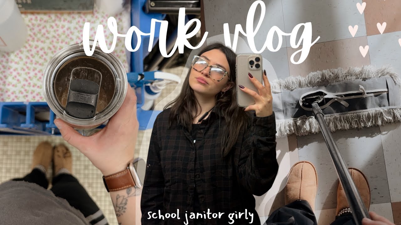 Work day in my life: 3-11 work routine vlog | normal girl diaries 🎞️