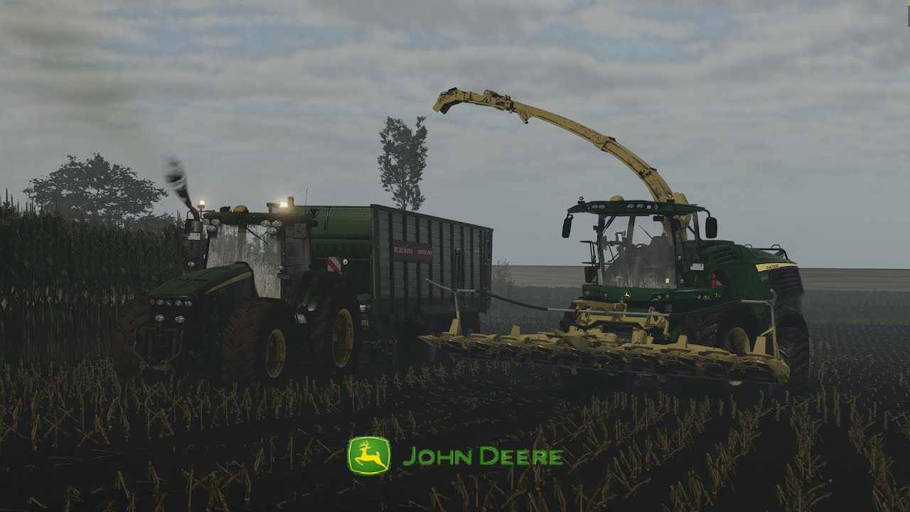 🌽Cloudy silage with JohnDeere🌽
