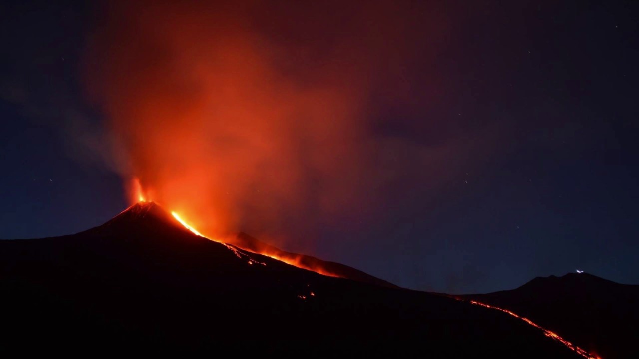 Volcano Soundscape | Fire, Magma, and Calamitous Seismic Sounds