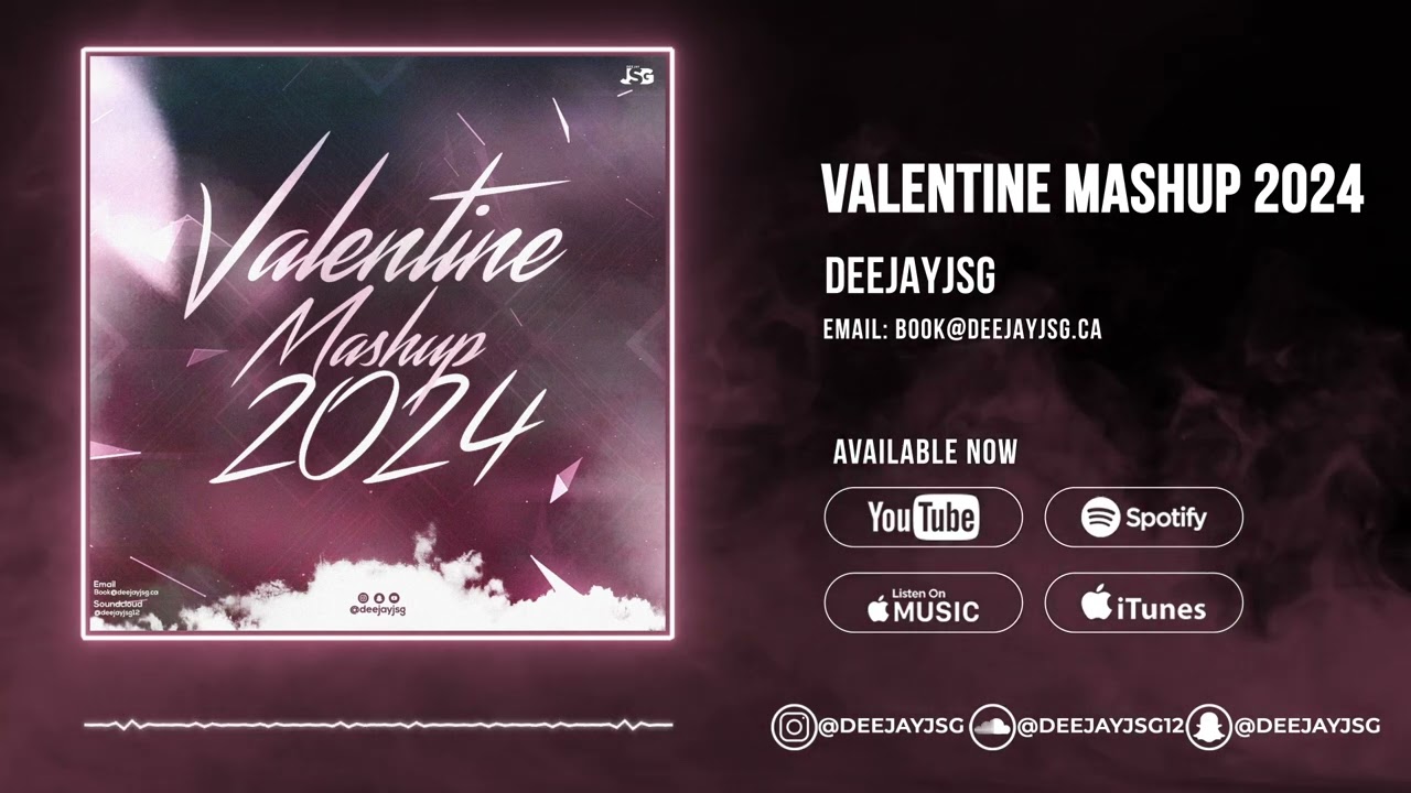 2024 Valentine's Hits: Romantic Bollywood & Punjabi Mashup | Deejay JSG