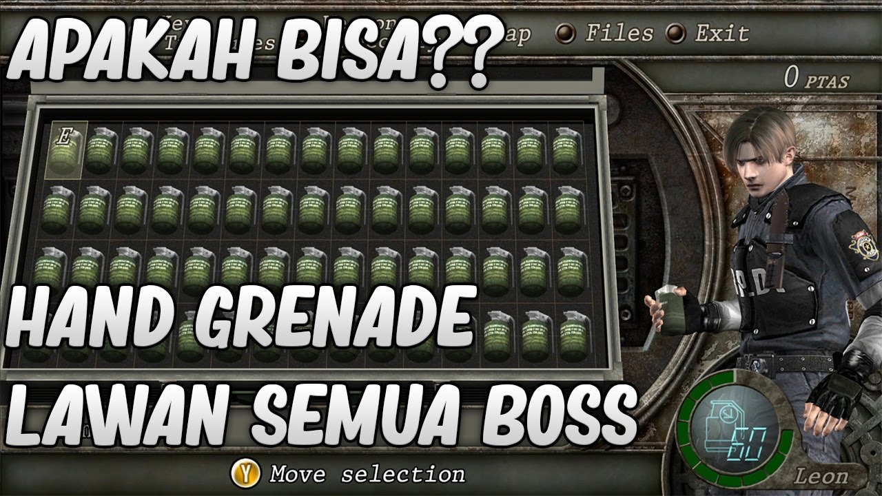 Hand Grenade Lawan Semua Boss - Resident Evil 4