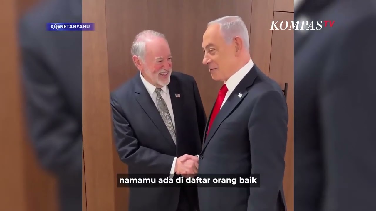 Netanyahu Tepis Isu Tewas, Rilis Video Bersama Dubes AS: Saya Masih Hidup