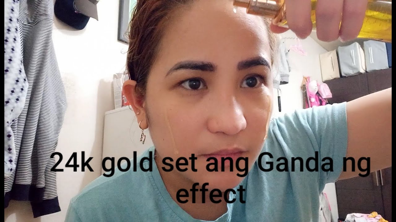 How i use 24k gold beauty set by ANJO korean product