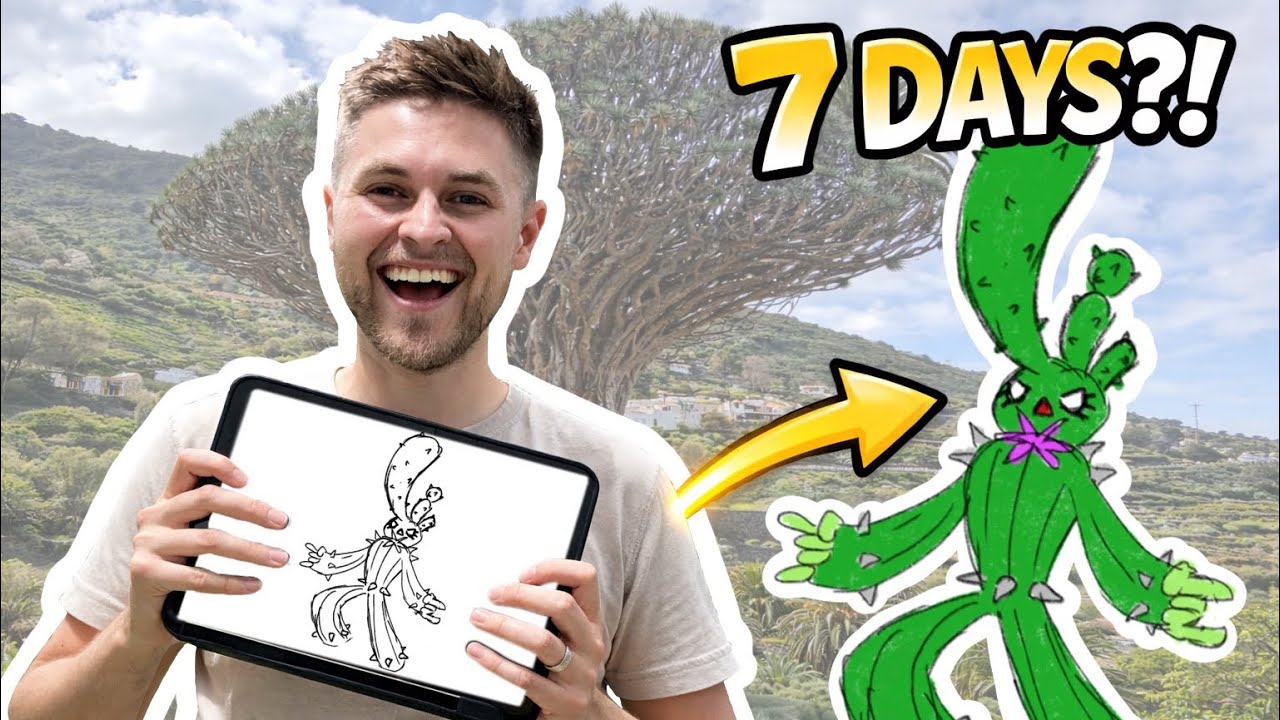 I designed an ENTIRE Pokemon region in 7 days (on holiday)