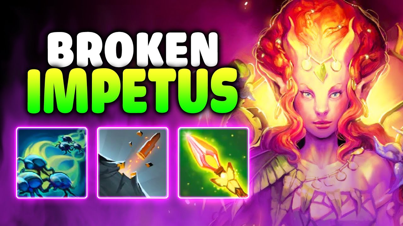 Broken Combo 6 Hit Impetus Instantly | Dota 2 Ability Draft