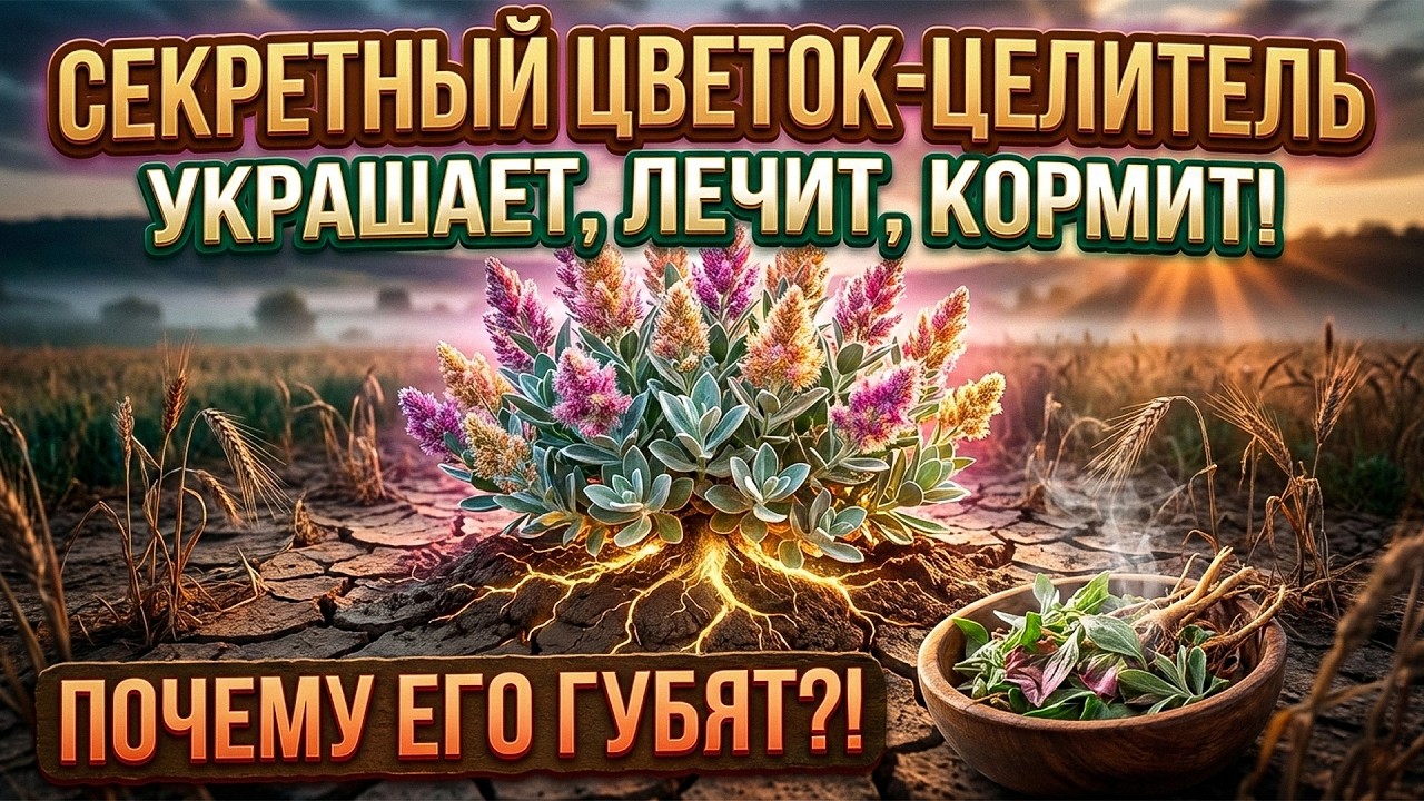 Цветёт как украшение, лечит почву и кормит — почему его до сих пор вырывают?