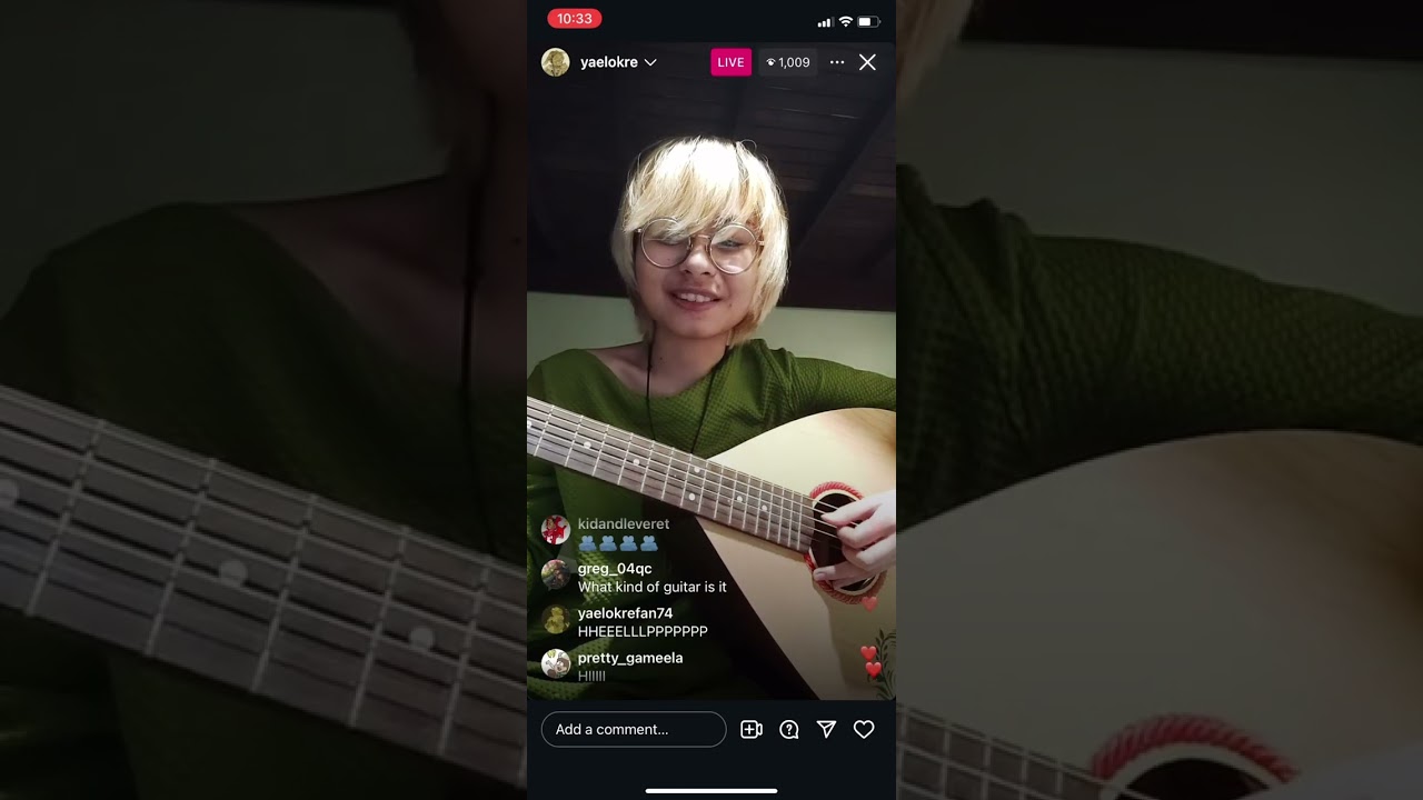 Random clips of Yaelokre’s live