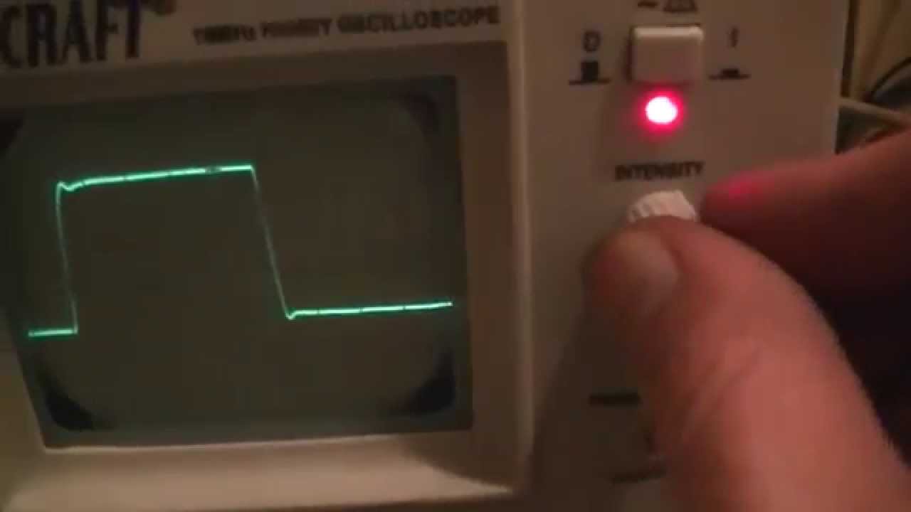 Oszillofun mit Voltcraft CS10V 10 Mhz Oszilloskop und Hameg HM 207 - eflose #411