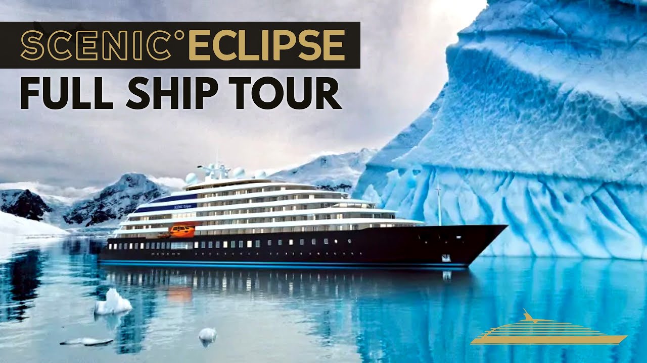 Scenic Eclipse | Полная экскурсия по кораблю и обзор в формате 4K | Роскошные круизы и туры Scenic