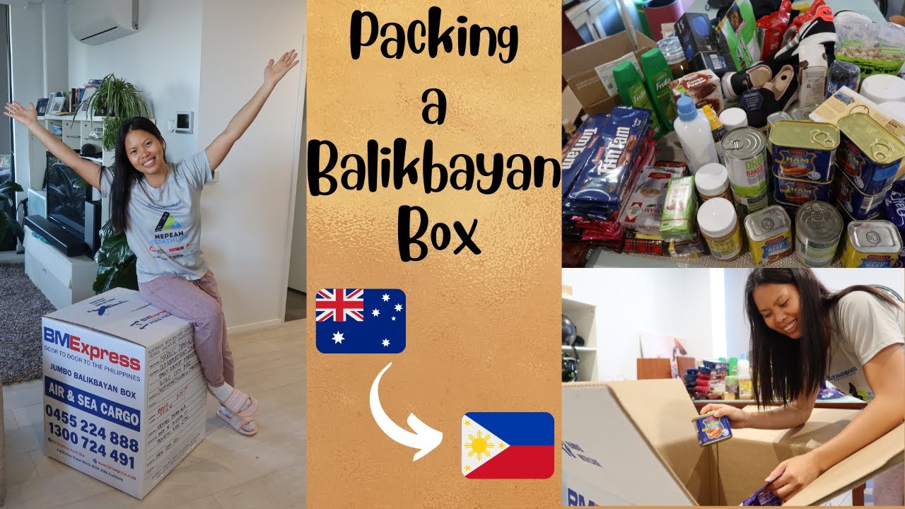Packing a Balikbayan Box