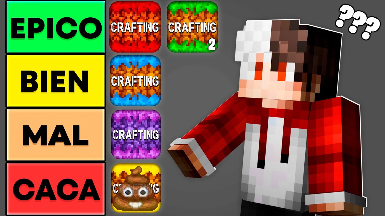 CALIFICO Todas las COPIAS de CRAFTING And BUILDING ✅ ¿Cuál es la MEJOR?