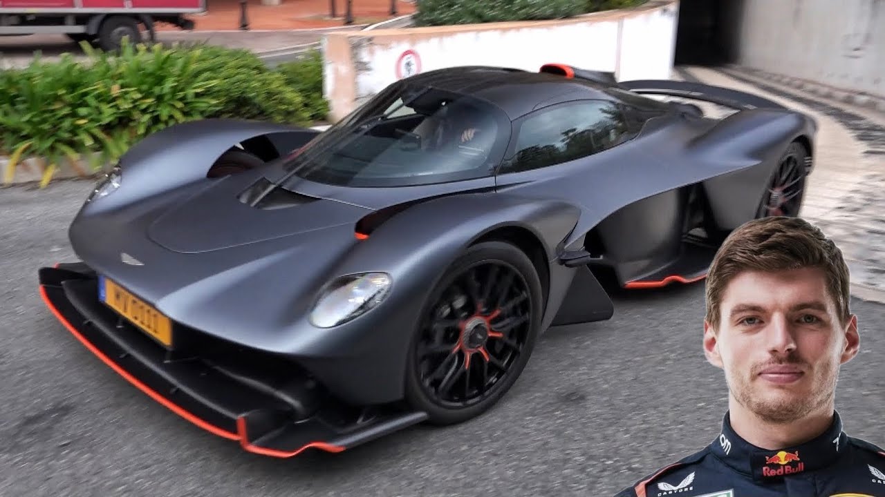 MAX VERSTAPPEN en Aston Martin VALKYRIE à Monaco 🔥