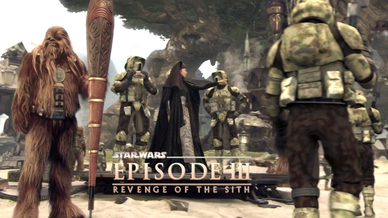 The Battle of Kashyyyk [4K HDR] - Star Wars: Revenge of the Sith