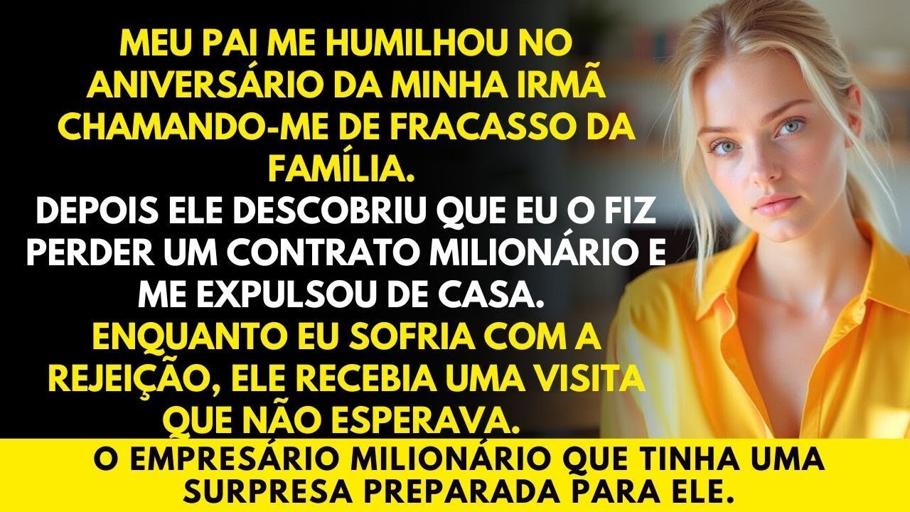 Fui ao Aniversário da Minha Irmã — Meu pai Humilhou na Frente de Todos… Mas Algo Aconteceu