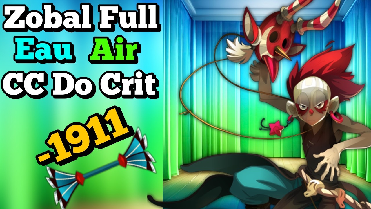 Le ZOBAL EAU AIR avec NEW STUFF Coups critiques ! (DOFUS Touch 2025)