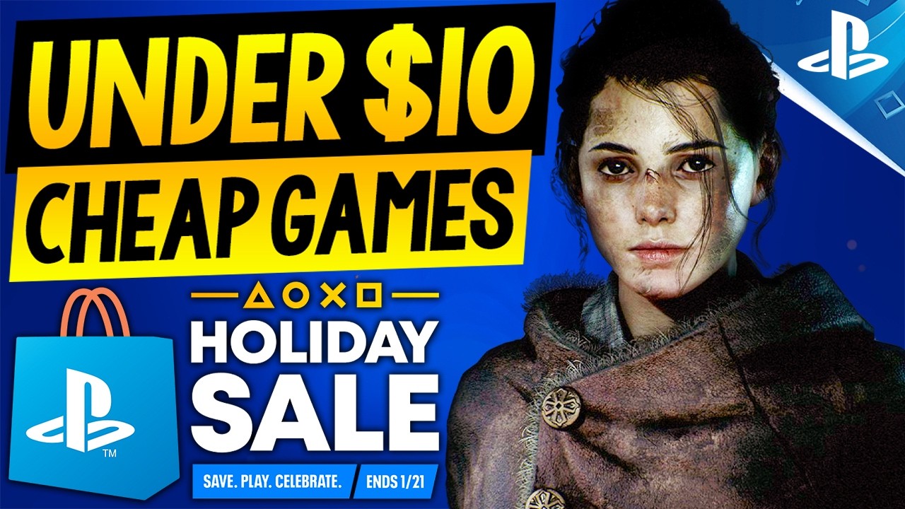 PSN HOLIDAY SALE 2025 - 15 Awesome PS5/PS4 Game Deals UNDER $10!