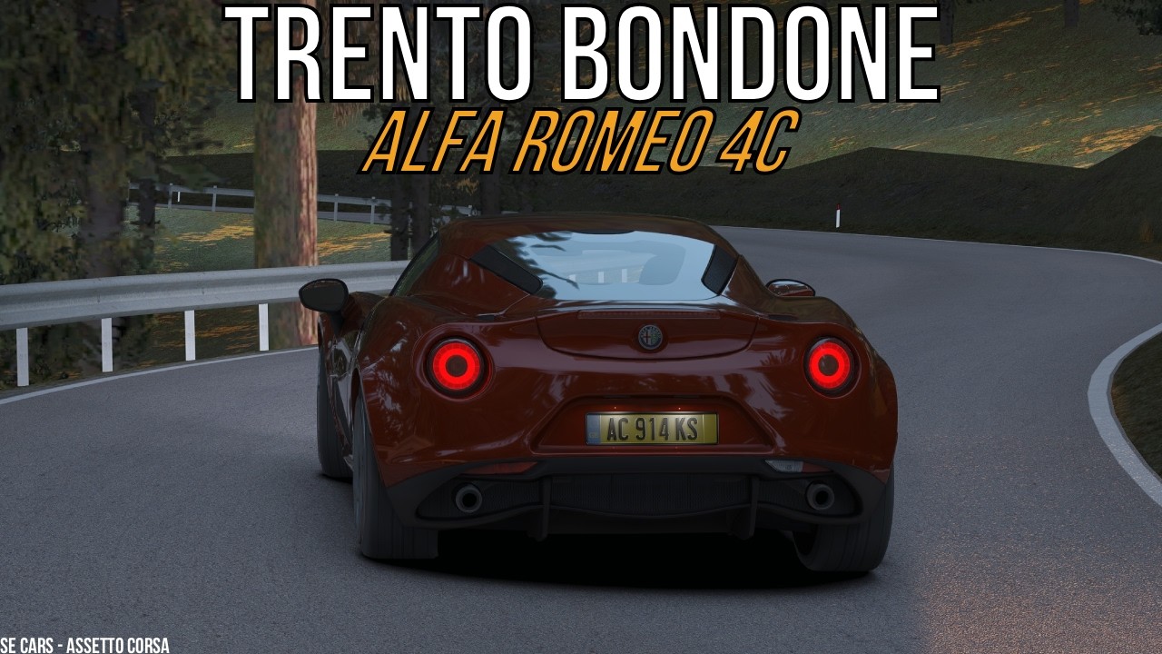 Trento Bondone cruising - Alfa Romeo 4C