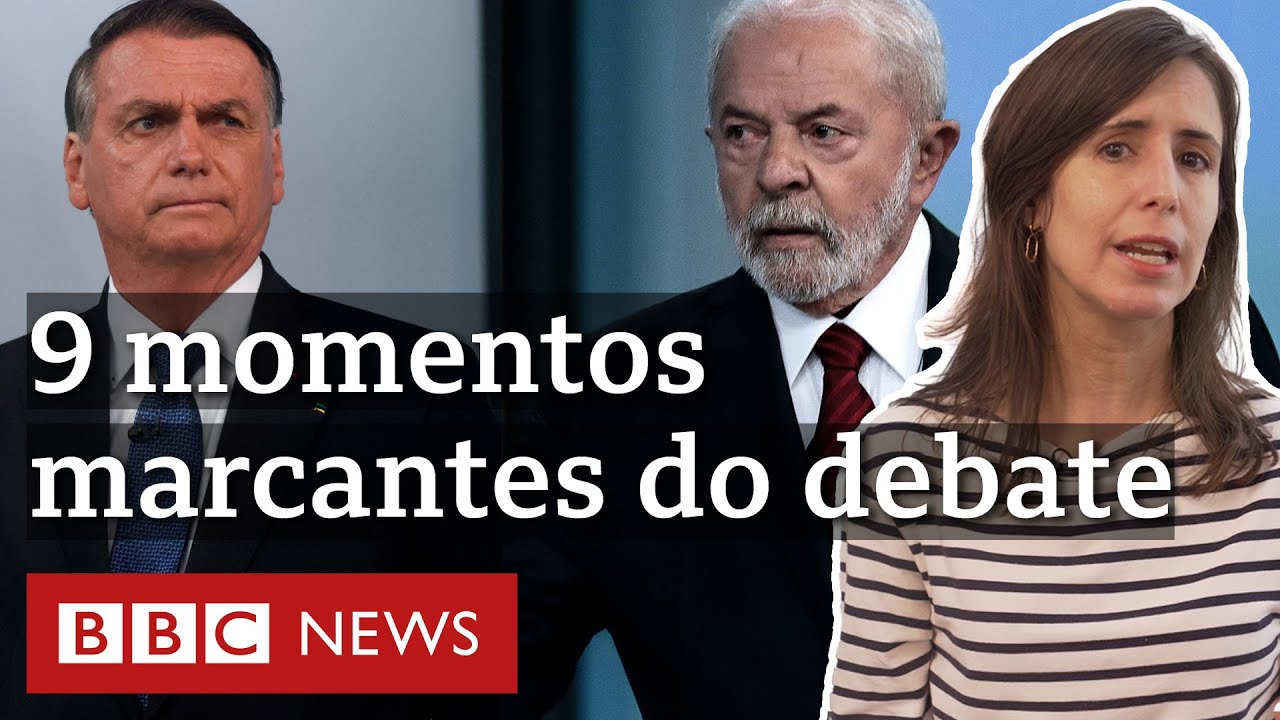Os momentos mais marcantes do &uacute;ltimo debate entre Lula e Bolsonaro