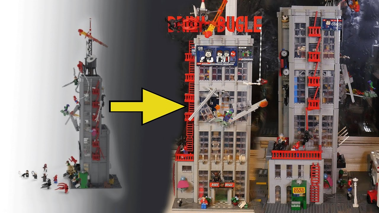 LEGO Daily Bugle (76178) Expansion MOC