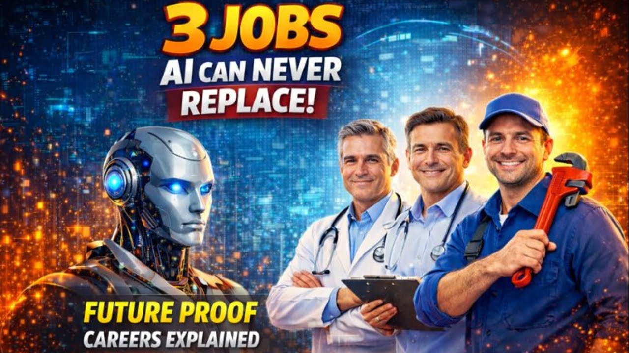 3 Jobs AI Can Never Replace You Don't Believe 